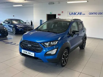 Usata Ford Ecosport Active 125 CV (91 kW) 2022 Desert island blue (metallizzato) SUV