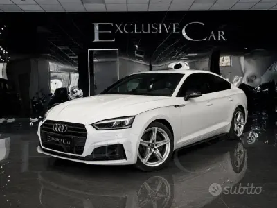 Usata Audi A5 Sportback S-Line 190 CV (139 kW) 2017 Bianco Utilitaria