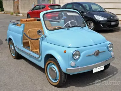 Usata Fiat 500 1970 Bluazzurro Utilitaria