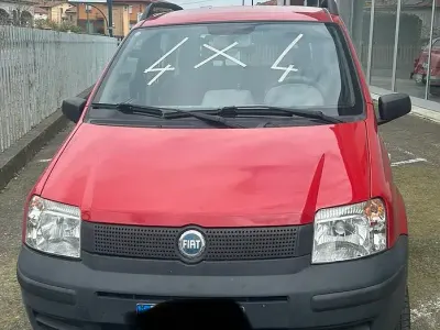 Usata Fiat Panda 4x4 Climbing 69 CV (50 kW) 2006 Rosso Utilitaria
