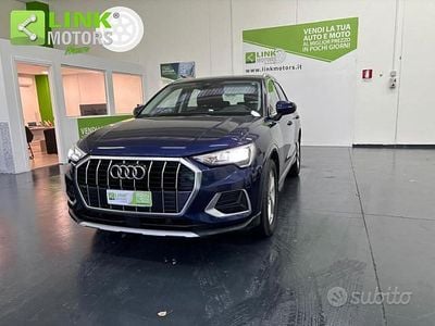 Usata Audi Q3 Advanced 150 CV (110 kW) 2021 Blu SUV