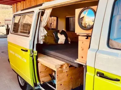 Usata VW T3 57 CV (41 kW) 1987 Verde Furgone