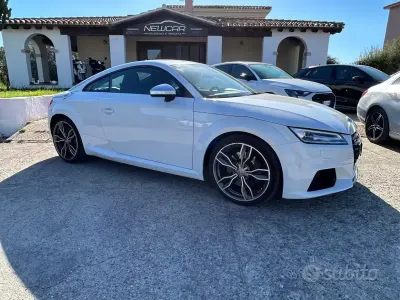 Käytetty Audi TTS S-Line 310 HP (228 kW) 2017 Valkoinen Coupe - kaksiovinen