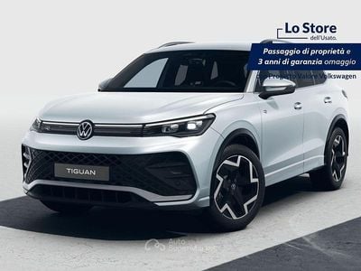 Usata VW Tiguan R-line 204 CV (150 kW) 2025 Dolomite silver metallizzato SUV