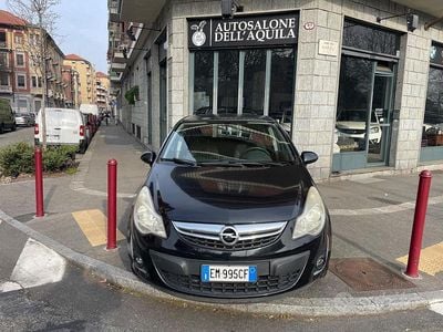 Usata Opel Corsa Sport 86 CV (63 kW) 2012 Nero Utilitaria