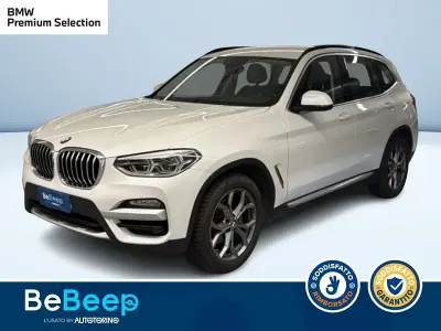 Usata BMW X3 xLine 190 CV (139 kW) 2020 Bianco pastello SUV