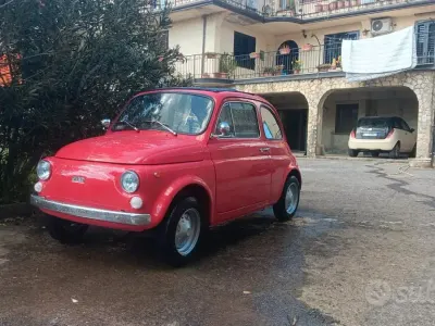Usata Fiat 500 1970 Rosso Utilitaria