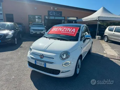 Usata Fiat 500 Lounge 69 CV (50 kW) 2017 Bianco Utilitaria