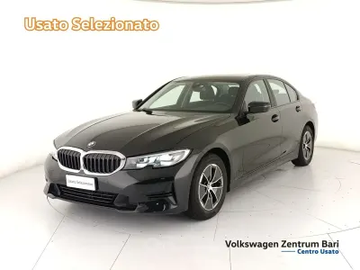 Usata BMW 318 Advantage 150 CV (110 kW) 2021 Nero Berlina