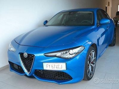 Usata Alfa Romeo Giulia Veloce 210 CV (154 kW) 2019 Blu Berlina