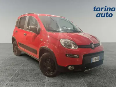 Usata Fiat Panda 4x4 S 95 CV (69 kW) 2018 Rosso Utilitaria