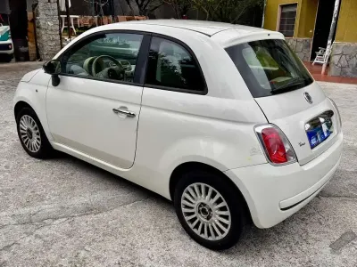Usata Fiat 500 Lounge 69 CV (50 kW) 2009 Bianco Cabrio