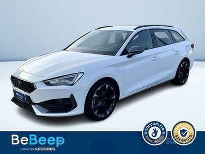 Usata Cupra Leon 150 CV (110 kW) 2024 Bianco Station wagon