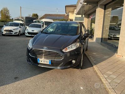 Usata Ford Fiesta Titanium 75 CV (55 kW) 2014 Grigio Utilitaria