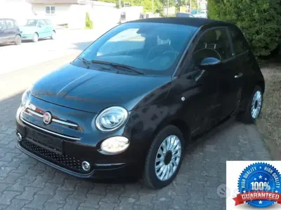 Usata Fiat 500C 69 CV (50 kW) 2020 Nero Cabrio