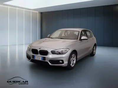 Usata BMW 118 Sport Line 150 CV (110 kW) 2017 Argento Utilitaria