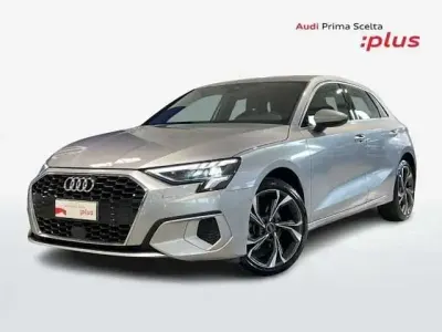 Usata Audi A3 Advanced 150 CV (110 kW) 2023 Argento Berlina