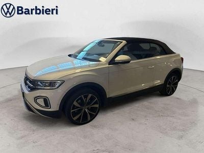Usata VW T-Roc Cabriolet Style 110 CV (80 kW) 2022 Bianco Cabrio