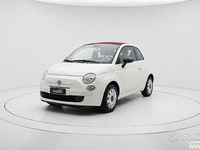Usata Fiat 500 Easy 69 CV (50 kW) 2010 Bianco Cabrio