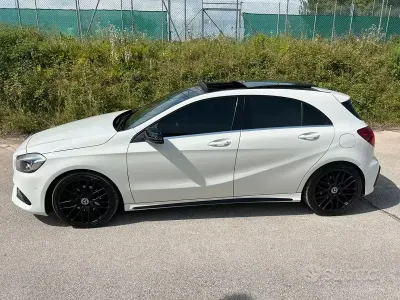 Usata Mercedes A180 Premium 109 CV (80 kW) 2017 Bianco Berlina