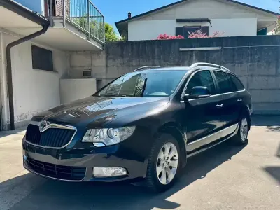 Brugt Skoda Superb 140 HK (102 kW) 2013 Sort Stationcar