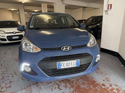 Brugt Hyundai i10 67 HK (49 kW) 2015 Blå Hatchback