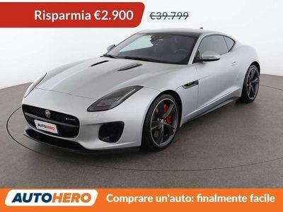 Usata Jaguar F-Type R-Dynamic 300 CV (220 kW) 2019 Argento Coupé