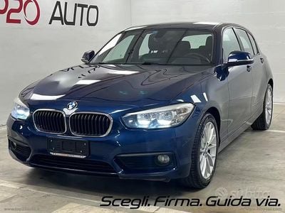 Usata BMW 116 Advantage 116 CV (85 kW) 2016 Blu/azzurro Utilitaria