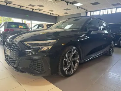 Usata Audi A3 S-Line 200 CV (147 kW) 2022 Nero Berlina