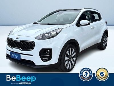 Usata Kia Sportage Style 115 CV (84 kW) 2016 Bianco pastello SUV