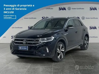 Usata VW T-Roc R-line 150 CV (110 kW) 2023 Deep black SUV