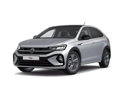 Nuova VW Taigo R-line 116 CV (85 kW) 2026 Reflex silver metallizzato deep black perlato SUV