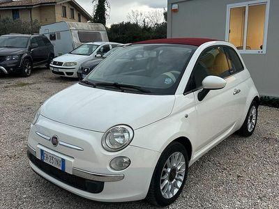 Usata Fiat 500C Rock 69 CV (50 kW) 2011 Bianco Cabrio