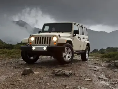 Usata Jeep Wrangler Sahara 200 CV (147 kW) 2011 Marrone SUV