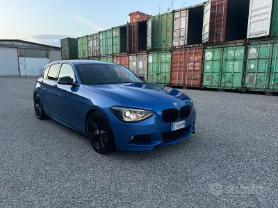 Usata BMW 125 Performance 224 CV (164 kW) 2016 Blu Utilitaria