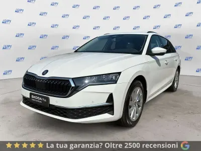 Nuova Skoda Octavia Executive 116 CV (85 kW) 2026 Bianco Station wagon