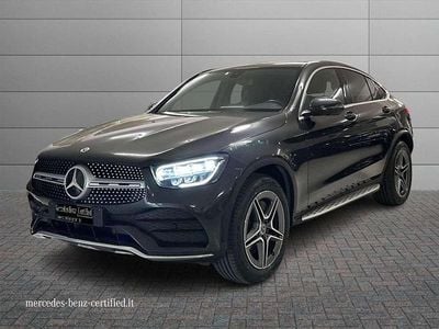 Usata Mercedes GLC220 Premium 194 CV (142 kW) 2022 Grigio scuro Coupé