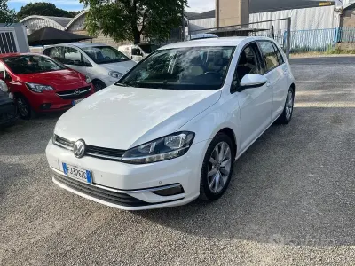 Usata VW Golf VII Highline 150 CV (110 kW) 2017 Bianco Berlina