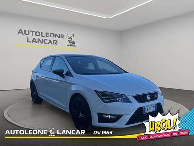 Usata Seat Leon FR 150 CV (110 kW) 2015 Bianco Berlina