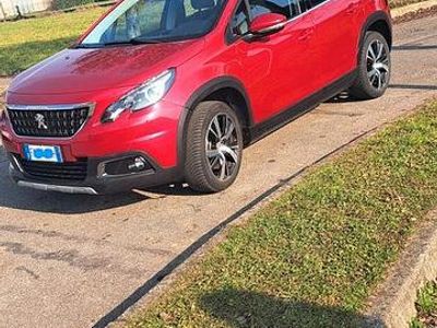 Usata Peugeot 2008 110 CV (80 kW) 2017 Rosso SUV