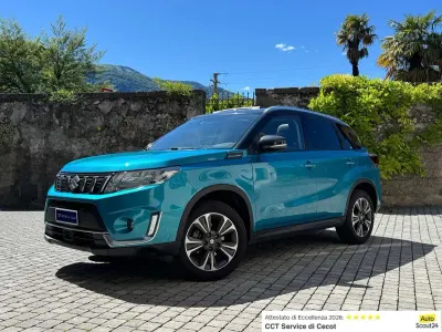 Usata Suzuki Vitara 129 CV (94 kW) 2021 Atlantis turquoise met./nero SUV