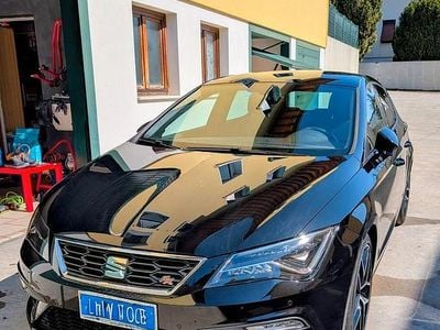 Usata Seat Leon FR 150 CV (110 kW) 2018 Nero Berlina
