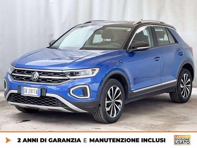 Usata VW T-Roc Style 116 CV (85 kW) 2023 Blu SUV