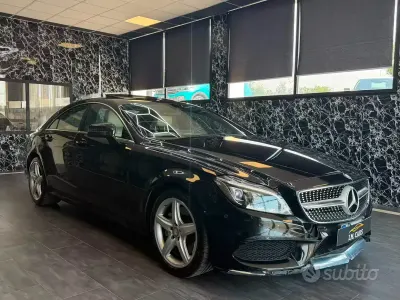 Usata Mercedes CLS350 Premium 258 CV (189 kW) 2017 Nero Berlina
