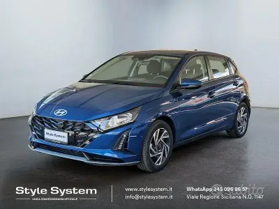 Usata Hyundai i20 101 CV (74 kW) 2025 Bluazzurro Utilitaria