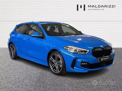Usata BMW 116 M Sport 116 CV (85 kW) 2021 Blu Utilitaria