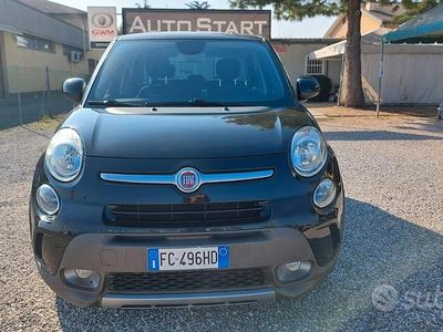 Usata Fiat 500L Lounge 85 CV (62 kW) 2015 Nero Monovolume