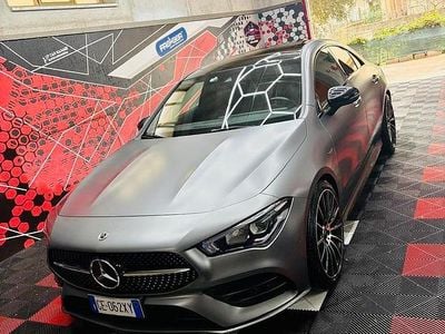 Usata Mercedes CLA200 Edition 150 CV (110 kW) 2021 Grigio Coupé