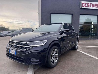 Usata VW T-Roc R-line 150 CV (110 kW) 2023 Nero SUV