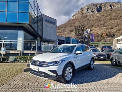 Usata VW Tiguan Elegance 150 CV (110 kW) 2022 Bianco SUV
